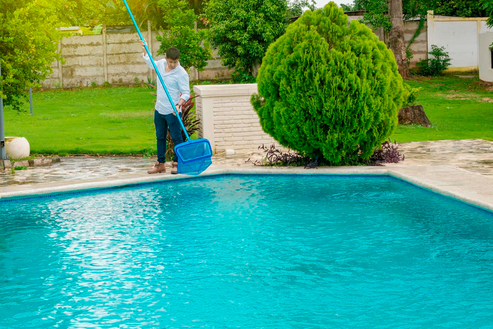 produtos e acessórios para piscinas