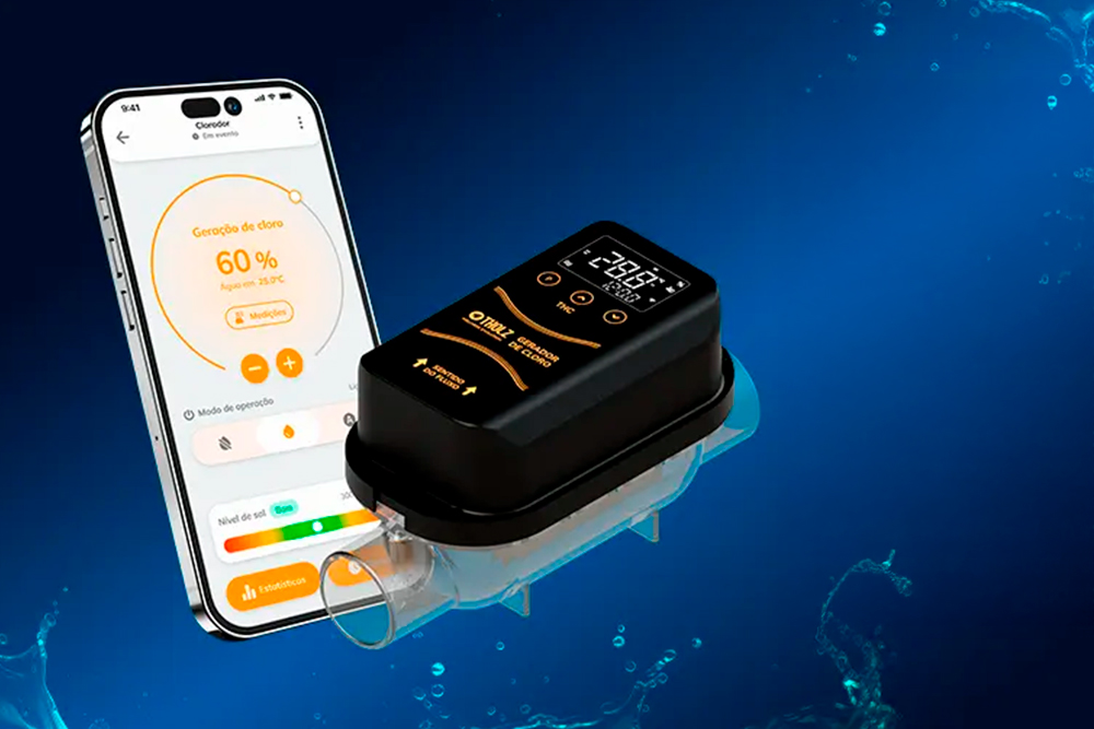 Conheça o gerador de cloro Tholz e entenda como ele automatiza o tratamento da piscina com eficiência e segurança.