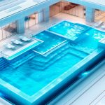 construção de piscina